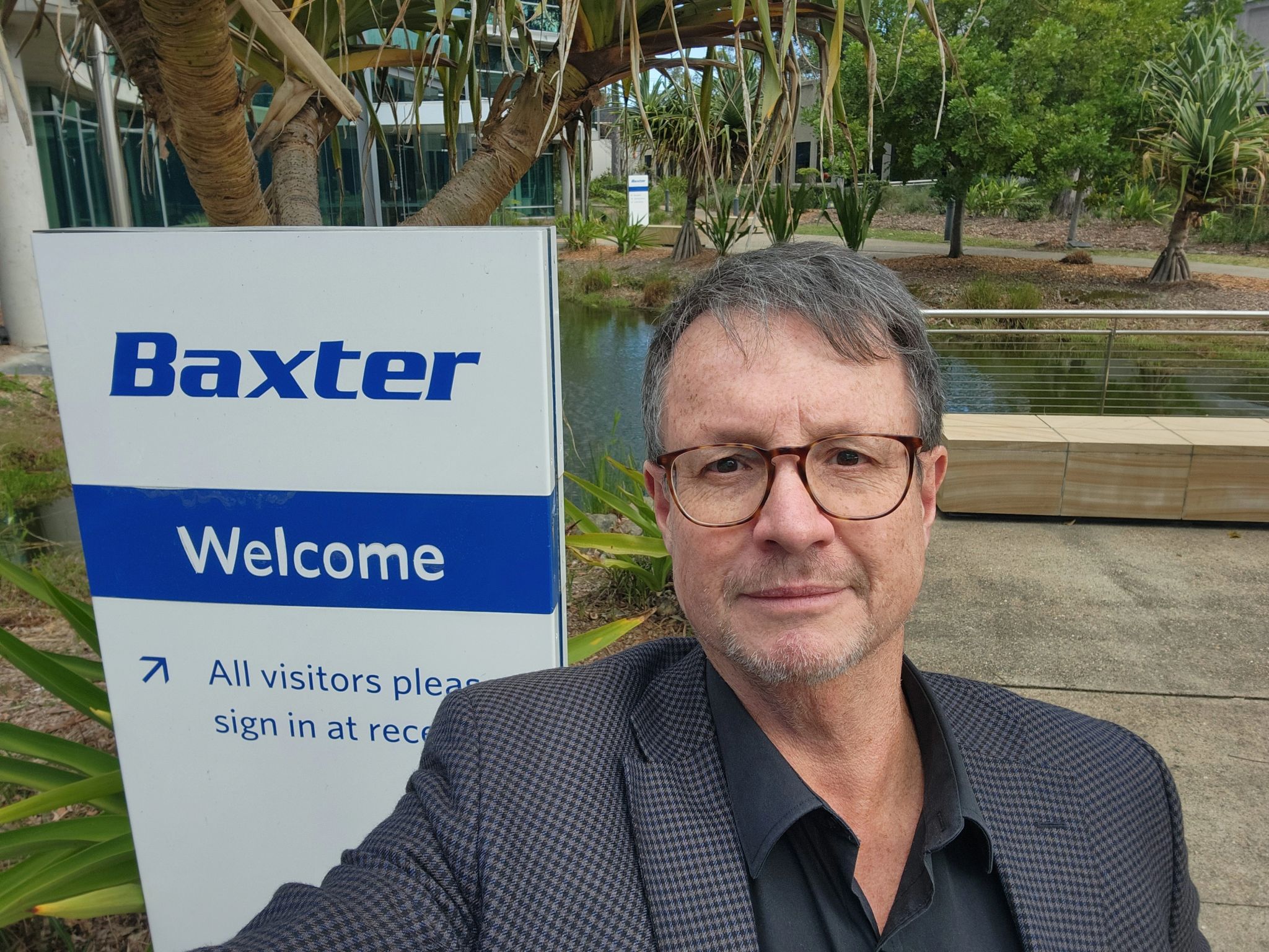 Steve Robson at Baxter