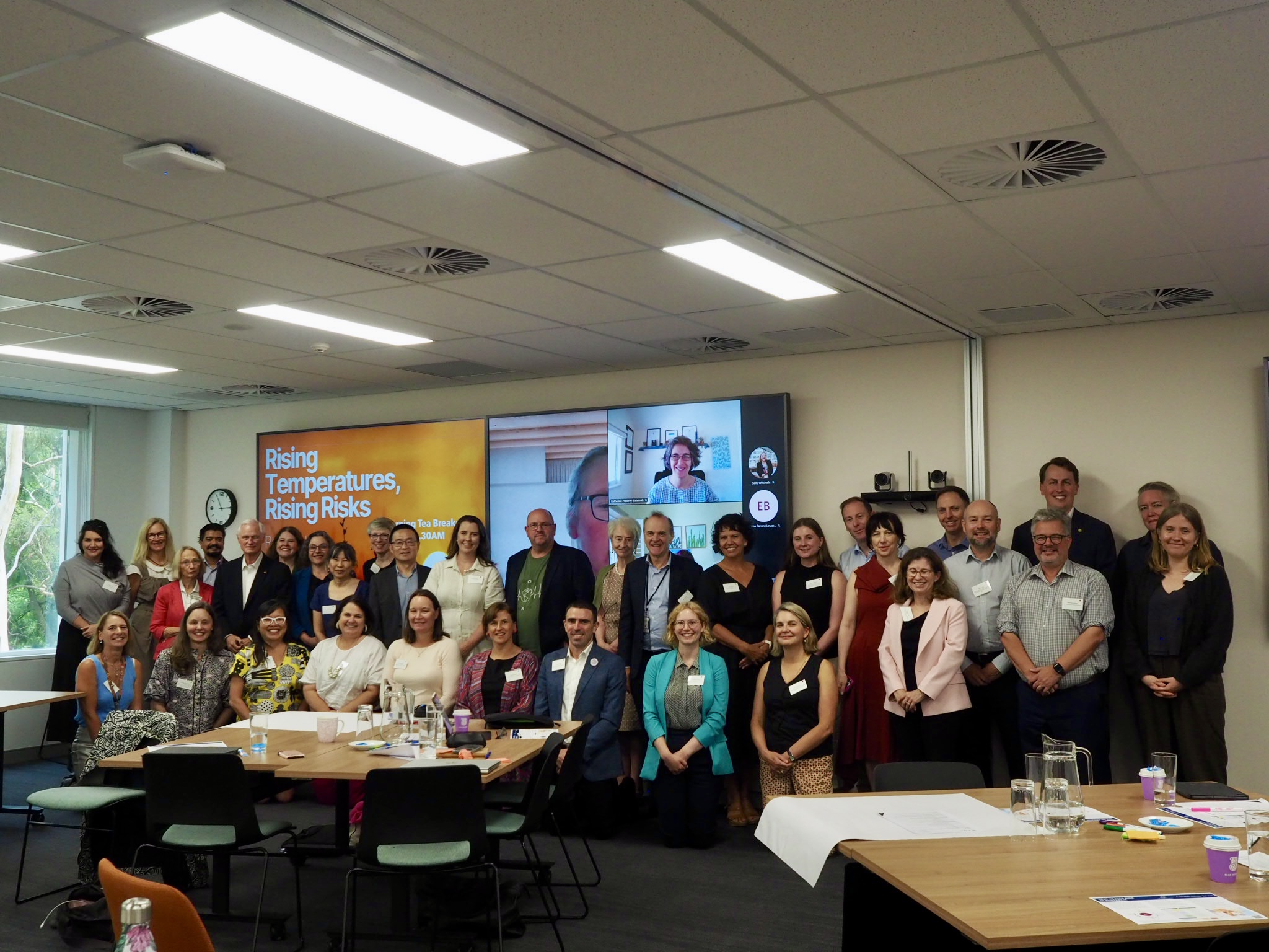 Rising temperatures, rising risks - Group photo