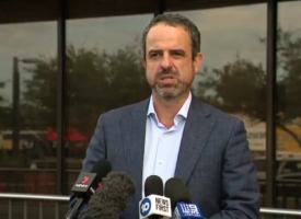 AMA President Dr Omar Khorshid addressing media in Fremantle