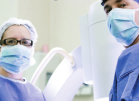 Doctors in surgery