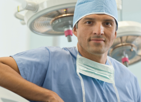 Dr in operating room