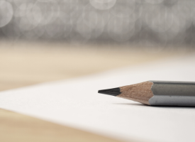 Pencil and paper