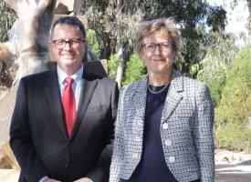 Steve Robson and Jenny Firman 