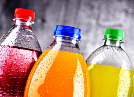 Soft drink bottles