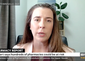 Dr Danielle McMullen on ABC TV