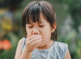 Child coughing