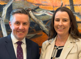 Mark Butler and Dr Danielle McMullen