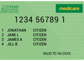 Made up Medicare card