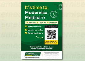 Modernise Medicare Posters
