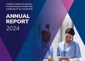 Cover of AMA ACT Annual Report 2024