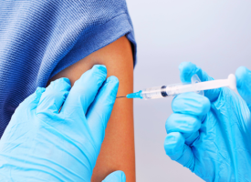 picture of someone getting a vaccine