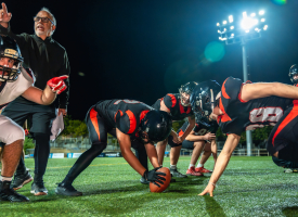 American football players