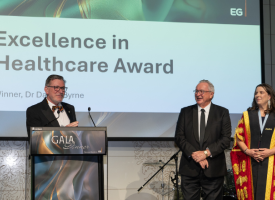 AMA26 Excellence in Healthcare Award Dr Byrne