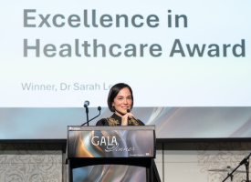 Image of Sarah Le excellence in healthcare awards