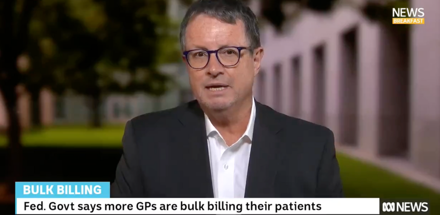 Steve Robson on ABC News Breakfast