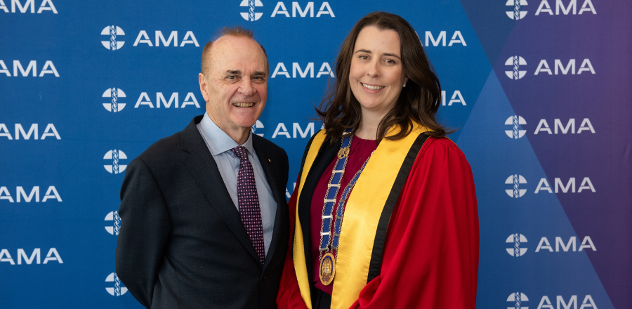 Dr McMullen and A/Prof Julian Rait